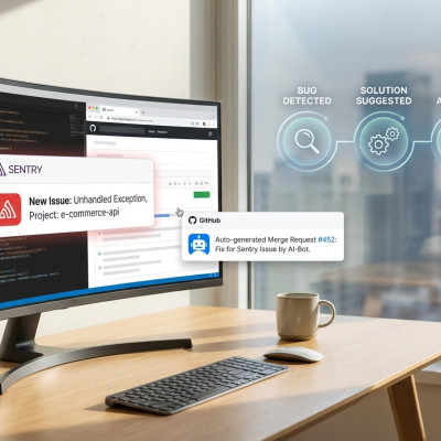 Automatisches Bugfixing mit AI - vom Sentry-Alert zum Merge Request in Minuten