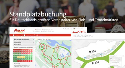 Standplatzbuchung für Trödel- und Antikmärkte