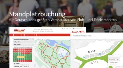 Standplatzbuchung für Trödel- und Antikmärkte